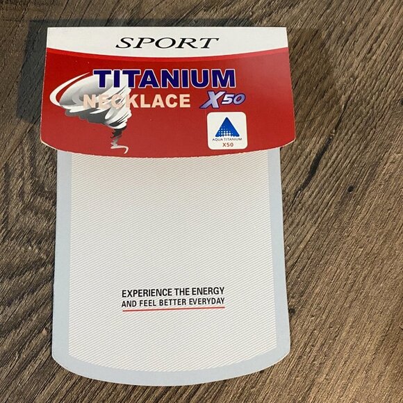 Triple Braided Sports Performance Titanium Necklace - Black, Red, & Blue - Picture 6 of 7